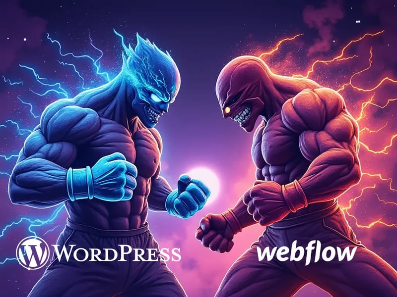 Battle of the Builders: WordPress vs. Webflow Explained