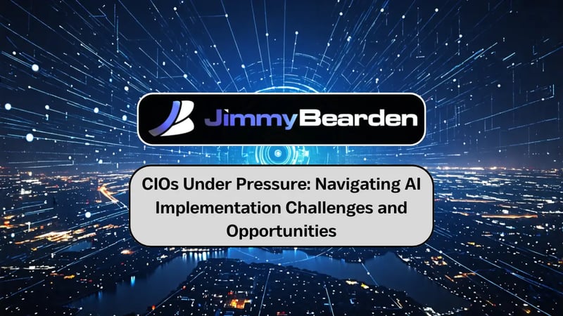 CIOs Under Pressure: Navigating AI Implementation
