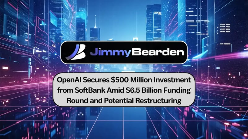 OpenAI Secures $500 Million Investment from SoftBank