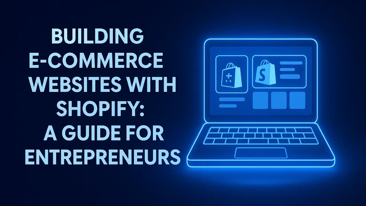 Building E-Commerce Websites with Shopify: A Guide for Entrepreneurs