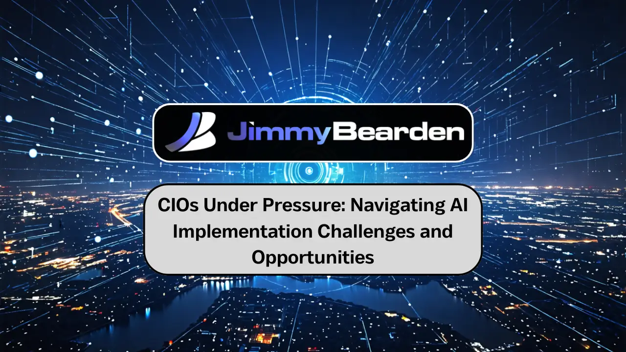 CIOs Under Pressure: Navigating AI Implementation 