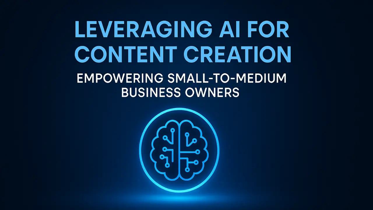 Leveraging AI for Content Creation A Guide for Entrepreneurs