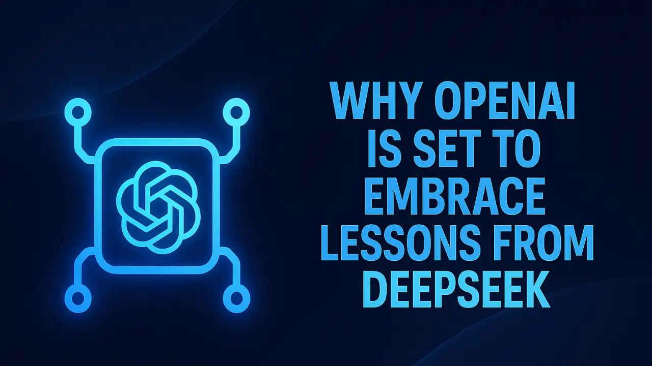 Why OpenAI is Set to Embrace Lessons from DeepSeek